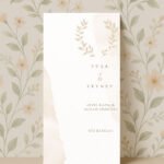 Krem Zarafet Söz Kartı