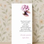 Pembe Buket Anneler Günü Kartı (Model 1)