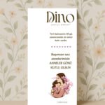 Anne Sevgisi Özel Kartı (Dino Edition)