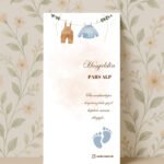 Askıda Giysiler Hoşgeldin Kartı