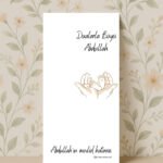 Dua Ellerinde Bebek Kartı